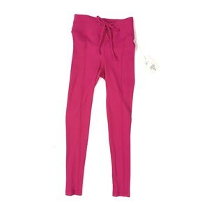 NWT Year Of Ours‎ Ribbed Football Legging Magenta